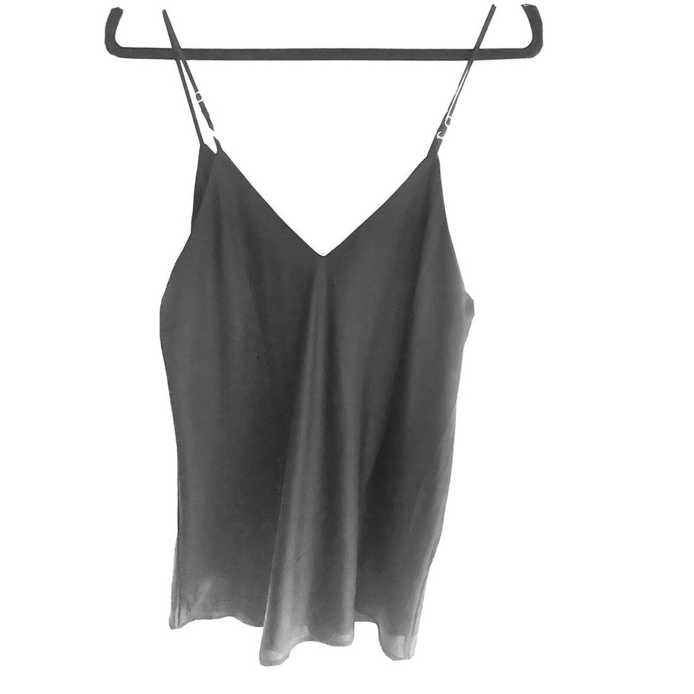 Calvin Klein Modern Essentials Black Cami Size Large New With TAGS